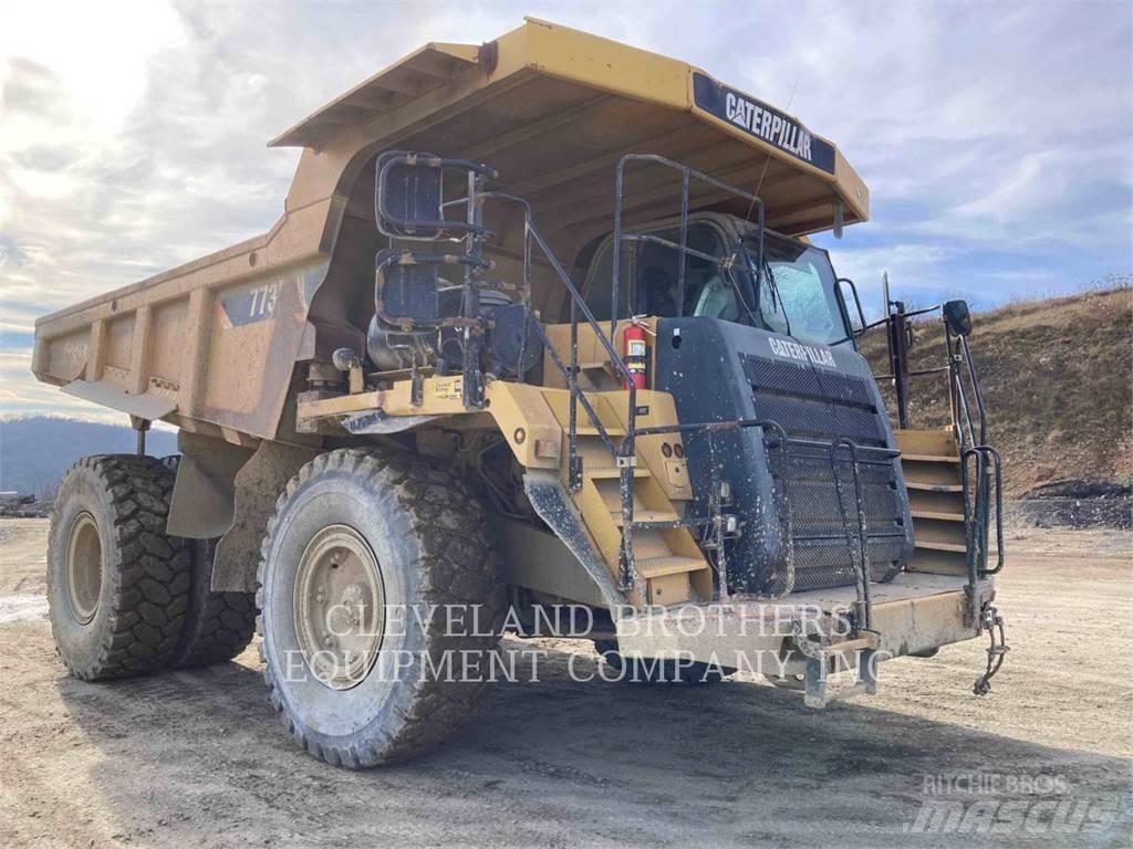 CAT 773F Karjeriniai savivarčiai