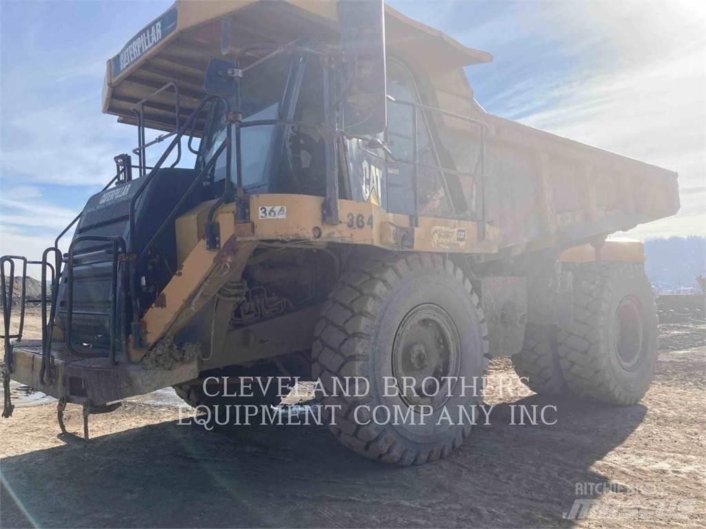 CAT 773F Karjeriniai savivarčiai