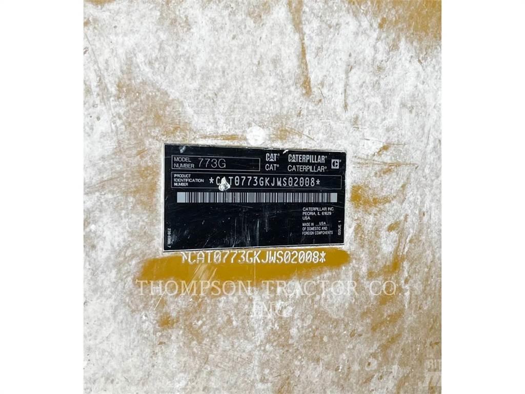 CAT 773G Karjeriniai savivarčiai