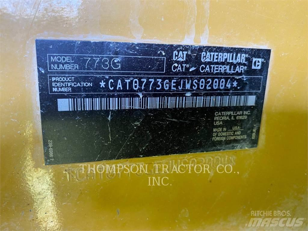 CAT 773G Karjeriniai savivarčiai