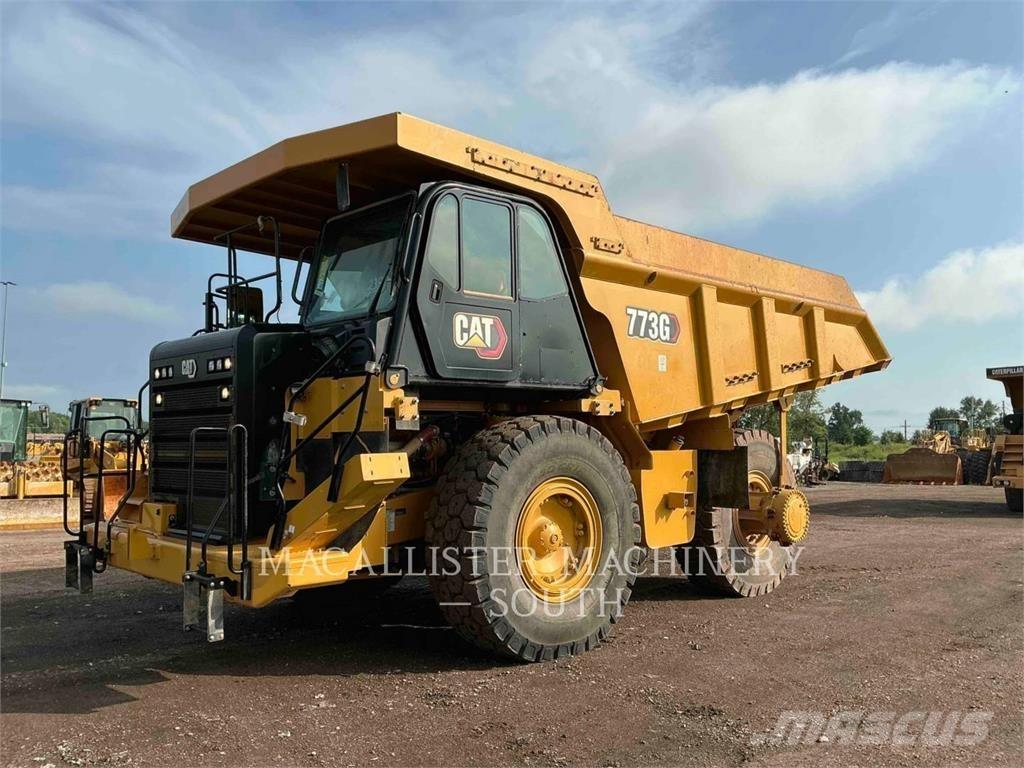 CAT 773G Karjeriniai savivarčiai