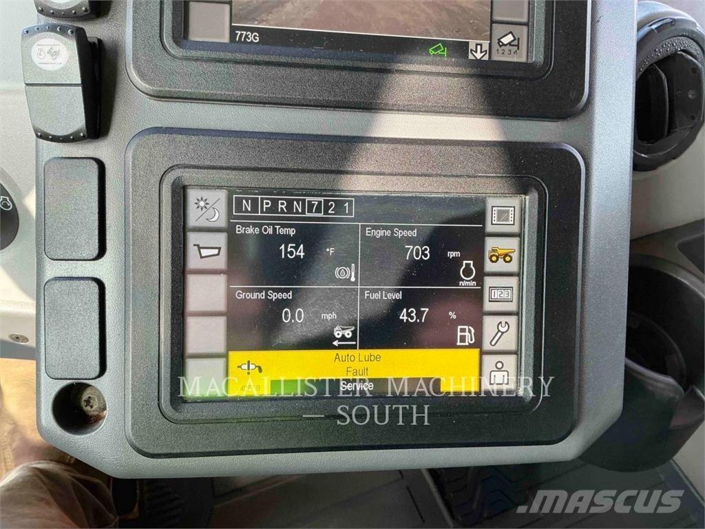 CAT 773G Karjeriniai savivarčiai