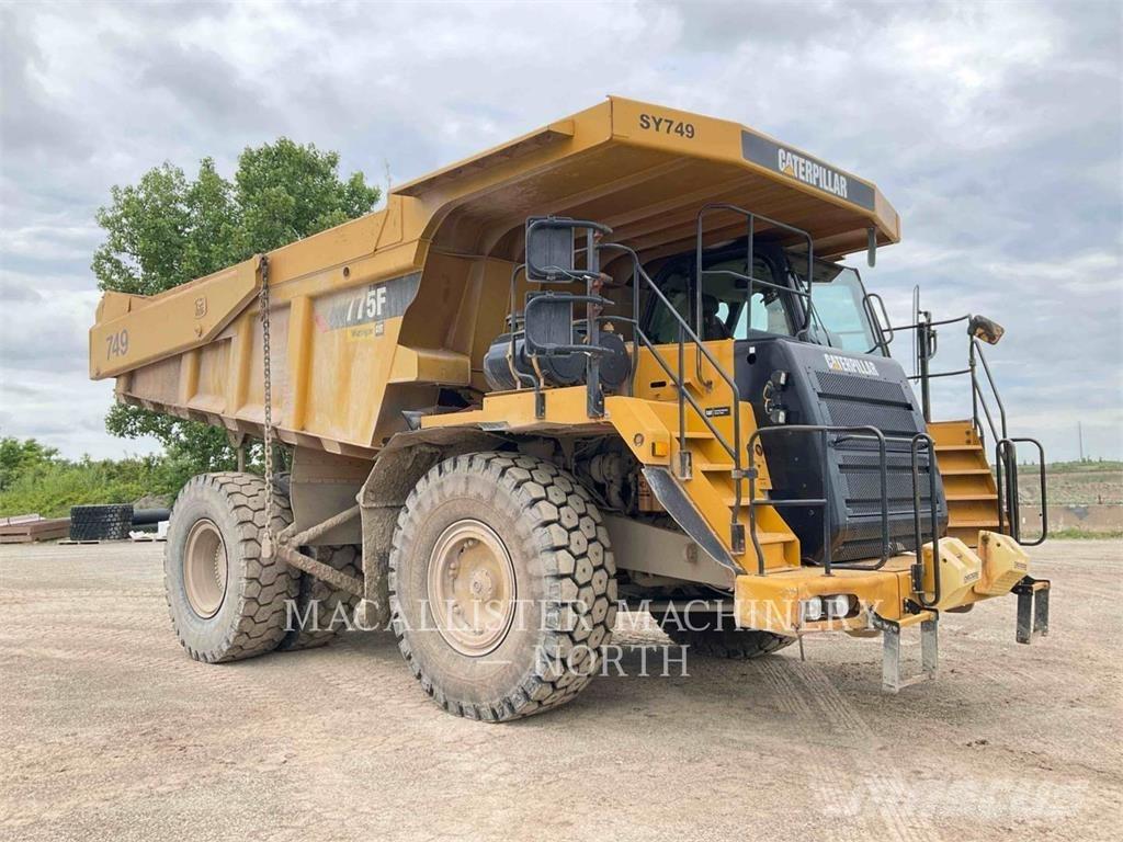 CAT 775F Karjeriniai savivarčiai