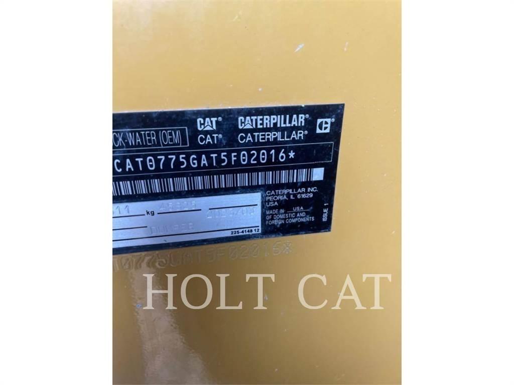 CAT 775G Karjeriniai savivarčiai