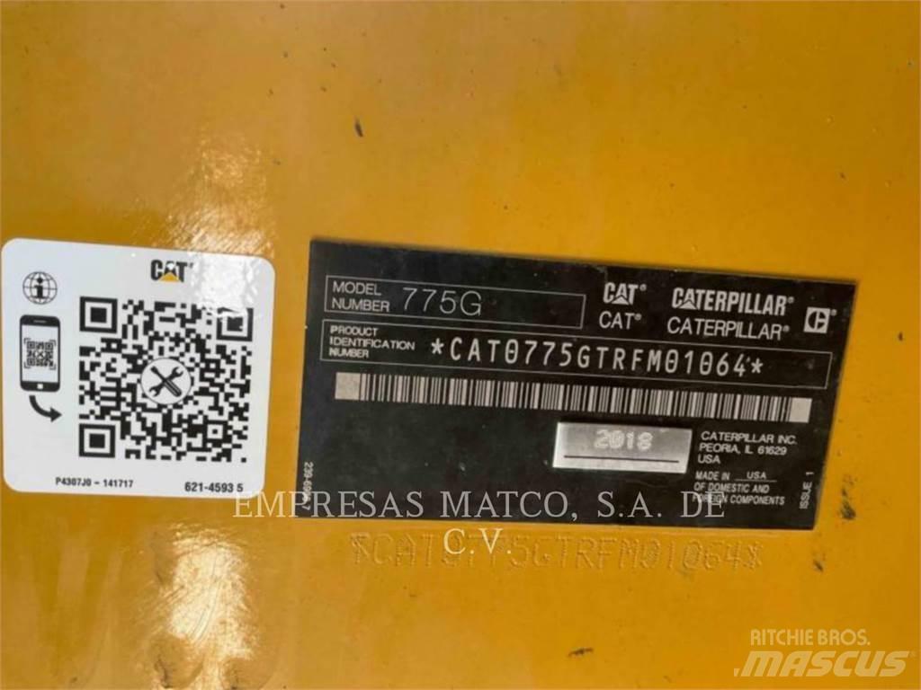 CAT 775GLRC Karjeriniai savivarčiai