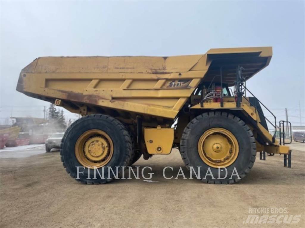CAT 777F Karjeriniai savivarčiai
