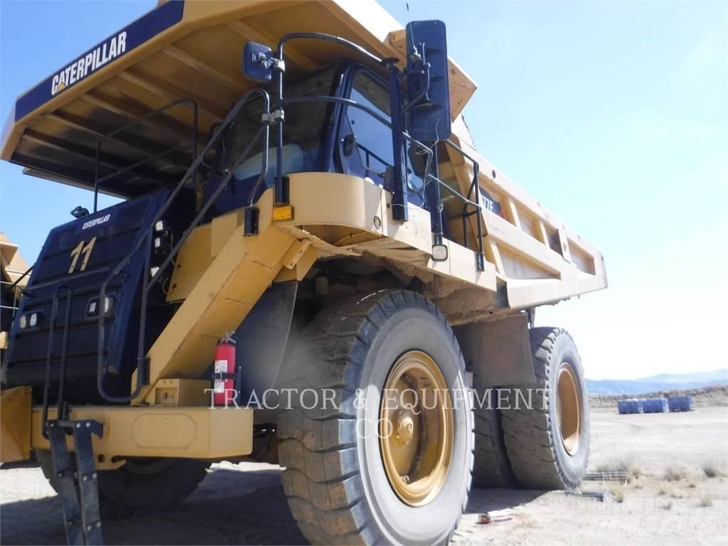 CAT 777F Karjeriniai savivarčiai