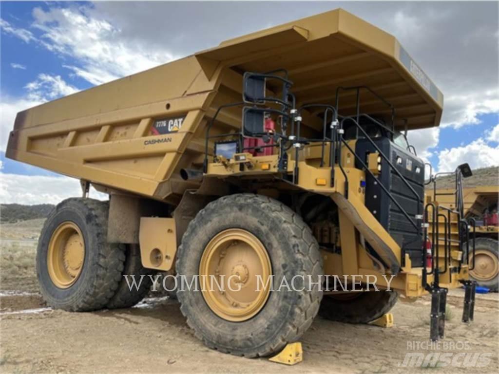CAT 777G Karjeriniai savivarčiai