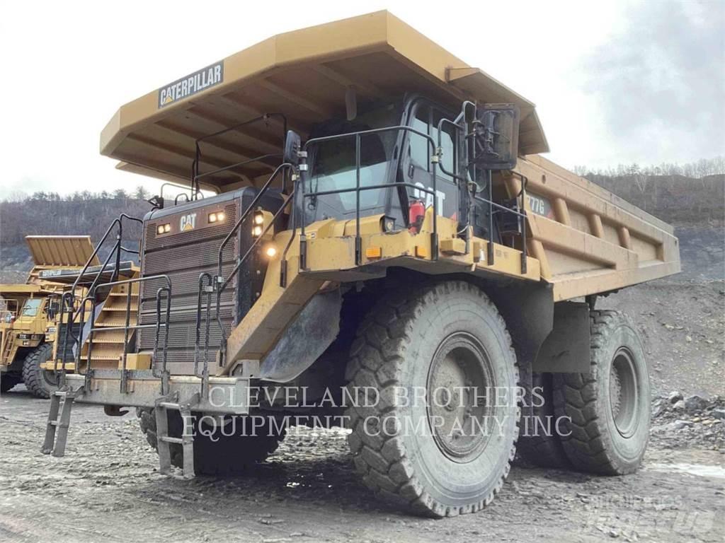 CAT 777G Karjeriniai savivarčiai