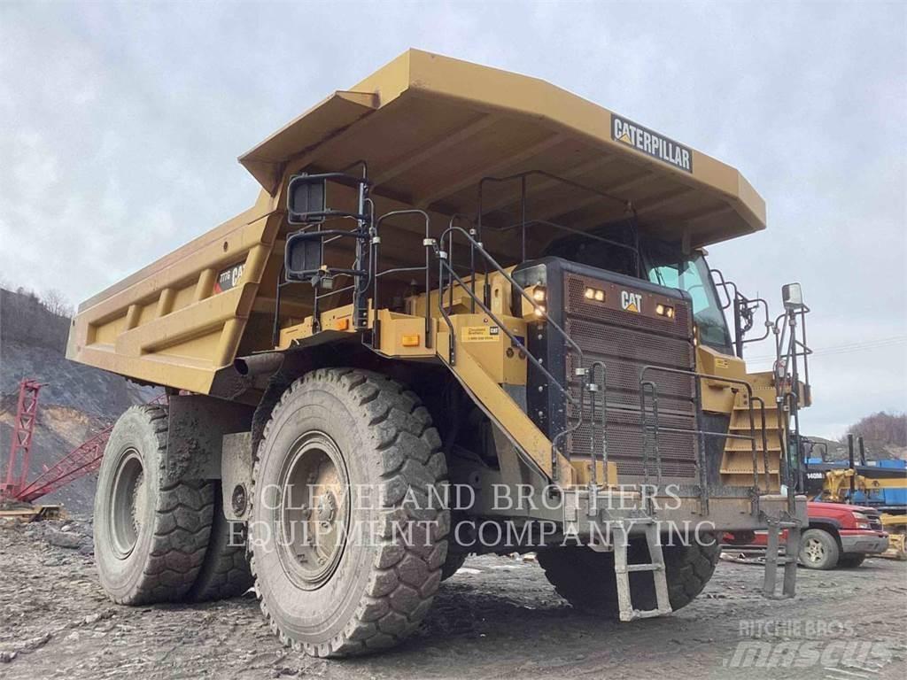 CAT 777G Karjeriniai savivarčiai