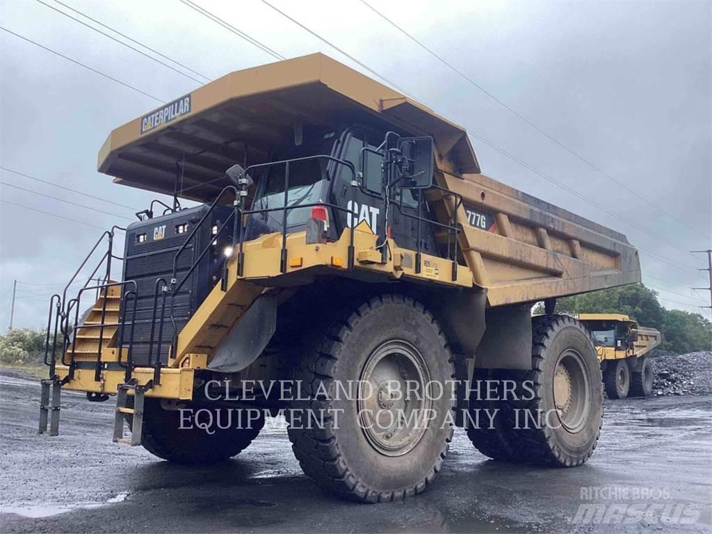 CAT 777G Karjeriniai savivarčiai