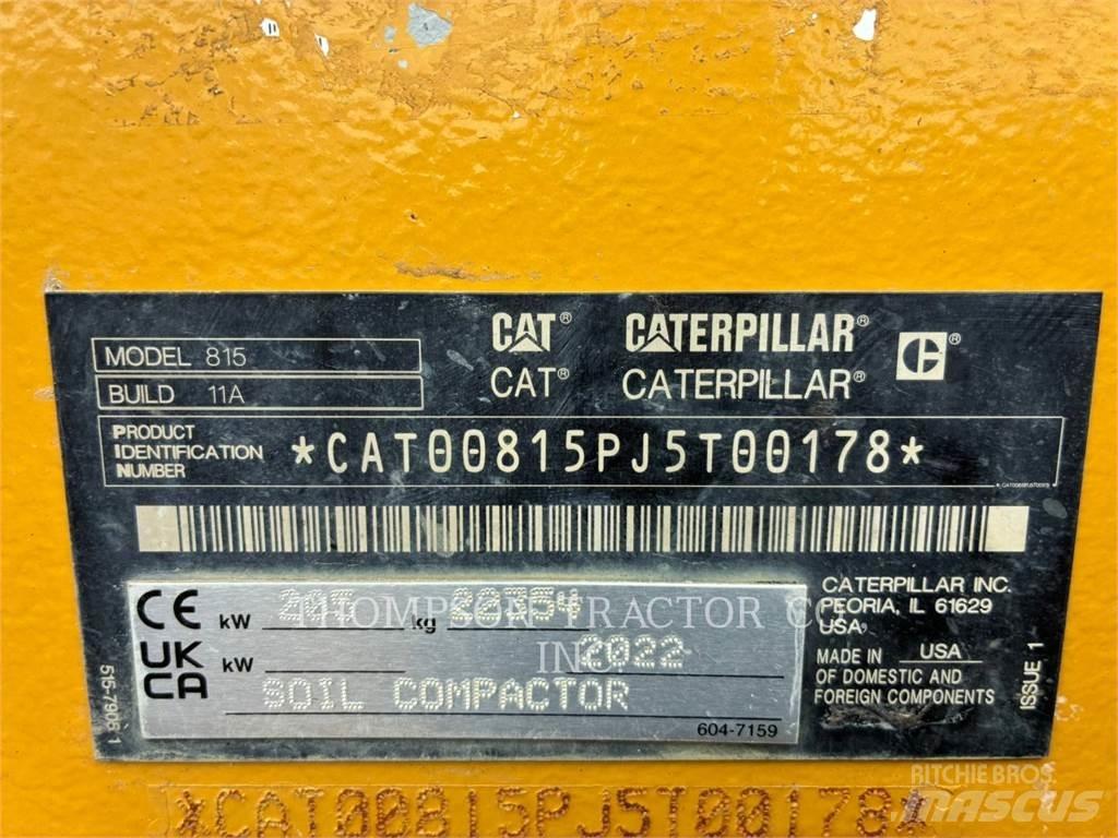 CAT 815 Gruntiniai volai