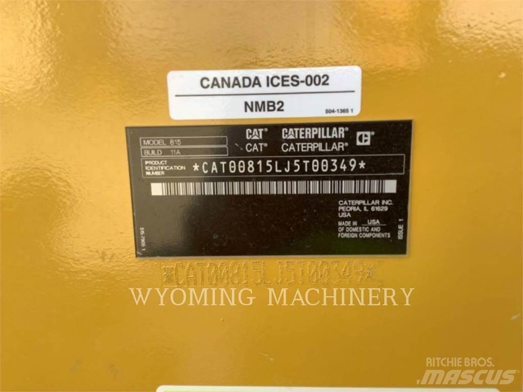 CAT 815 Gruntiniai volai