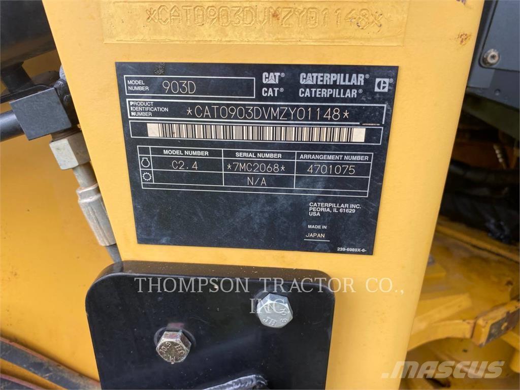 CAT 903 D Naudoti ratiniai krautuvai