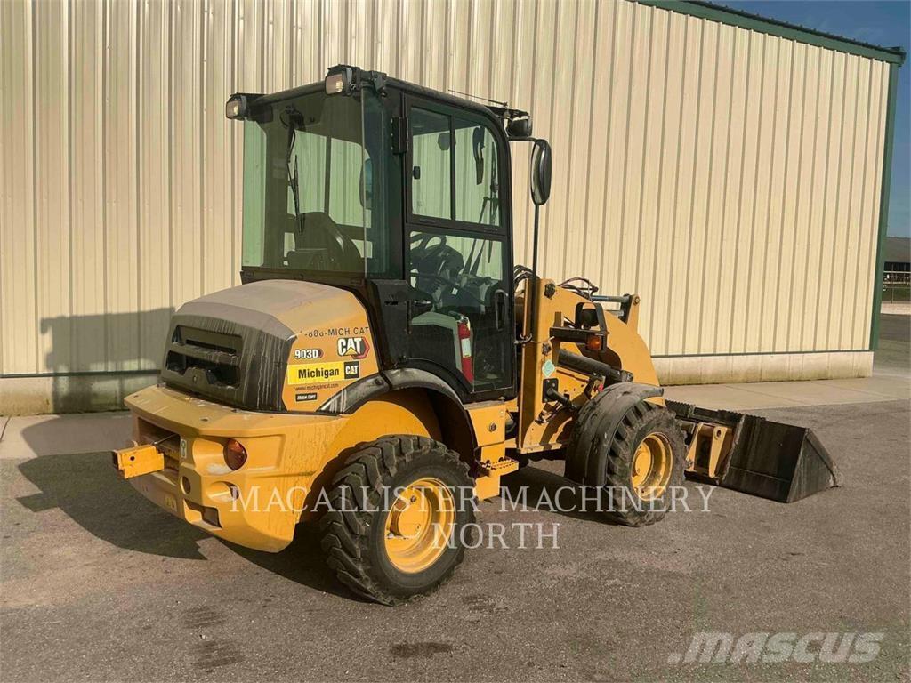 CAT 903D HARW Naudoti ratiniai krautuvai