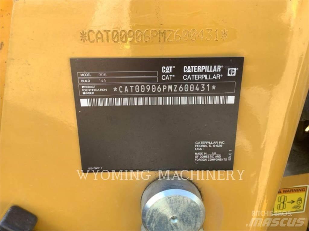 CAT 906 Naudoti ratiniai krautuvai