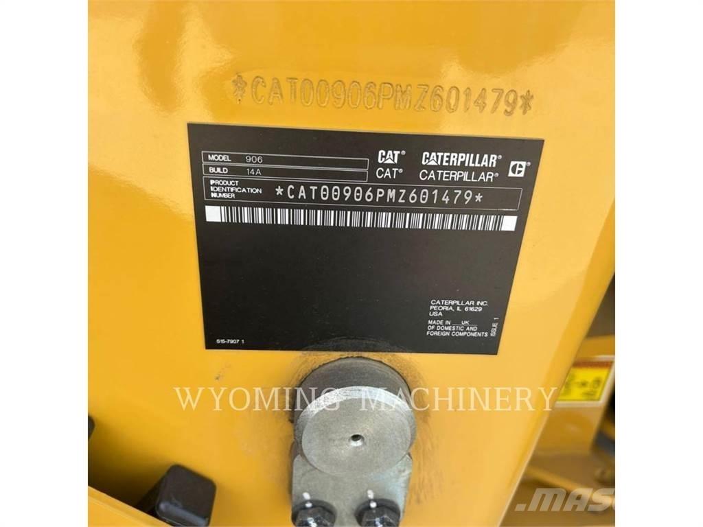 CAT 906 Naudoti ratiniai krautuvai