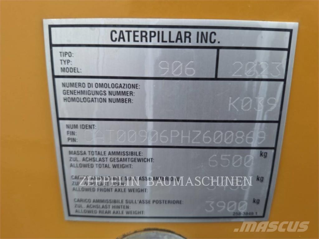 CAT 906-14 Naudoti ratiniai krautuvai