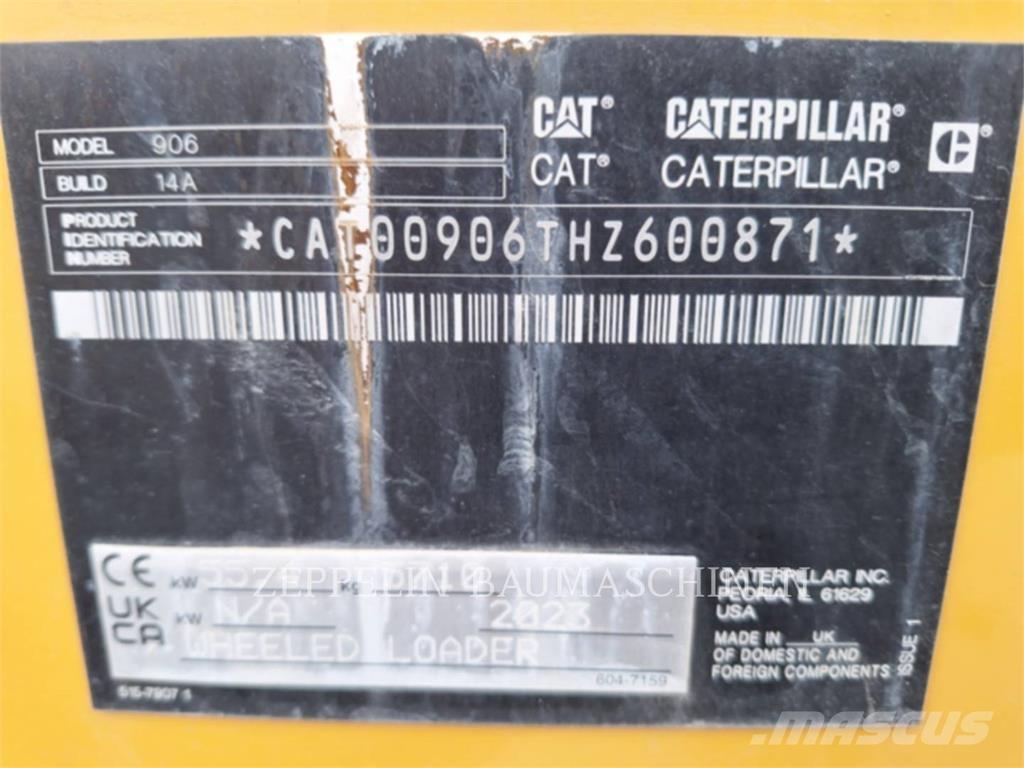 CAT 906-14 Naudoti ratiniai krautuvai