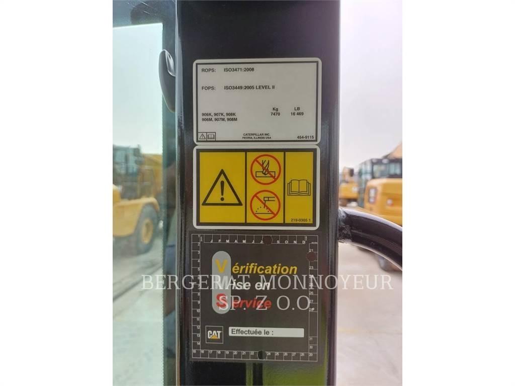 CAT 906M Naudoti ratiniai krautuvai