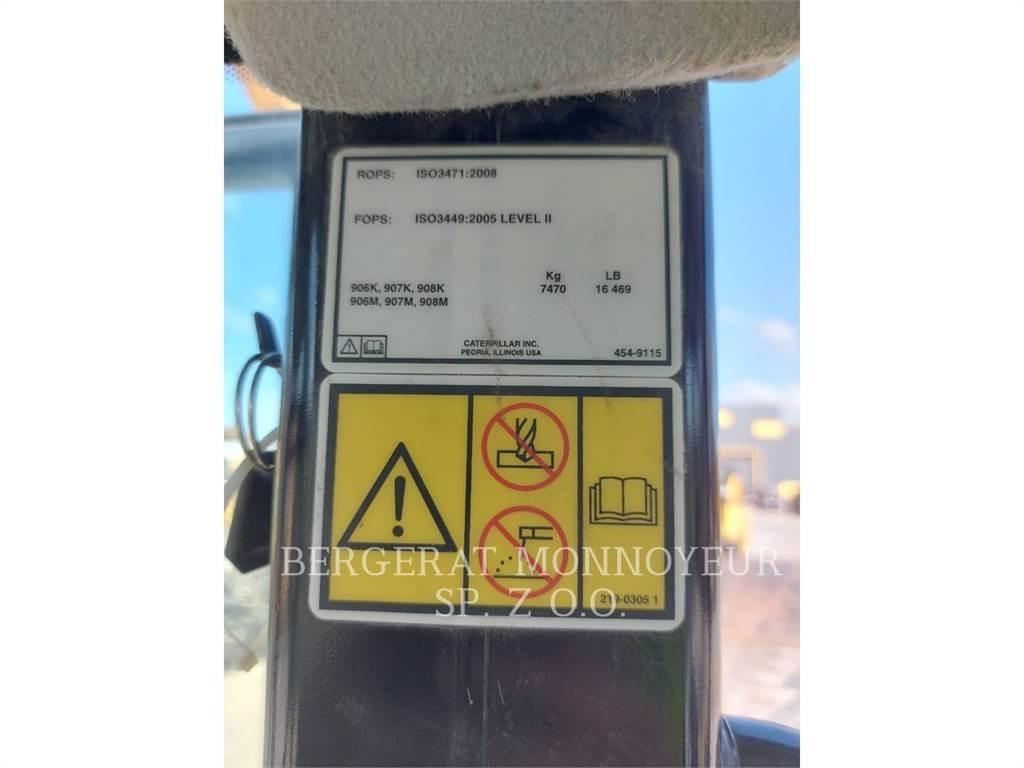 CAT 906M Naudoti ratiniai krautuvai