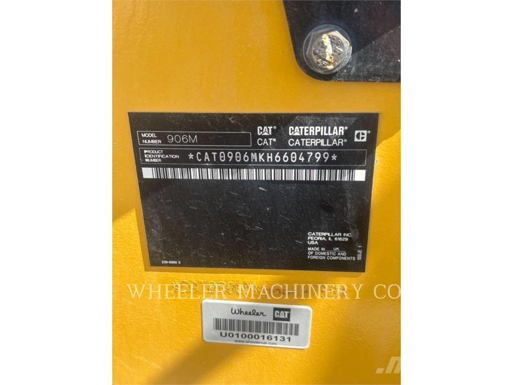 CAT 906M Naudoti ratiniai krautuvai