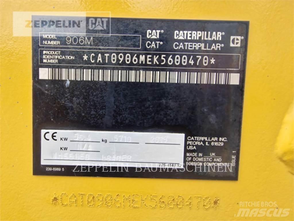 CAT 906M Naudoti ratiniai krautuvai