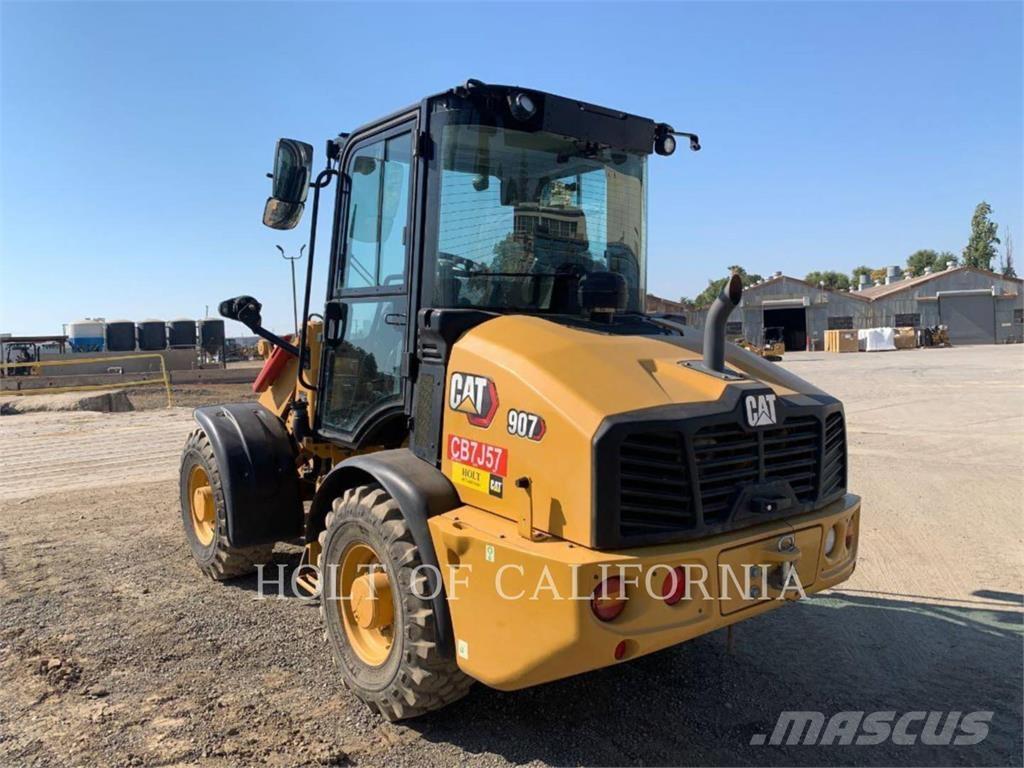 CAT 907 Naudoti ratiniai krautuvai