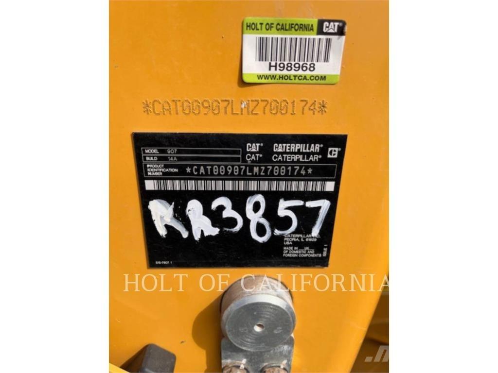 CAT 907 Naudoti ratiniai krautuvai