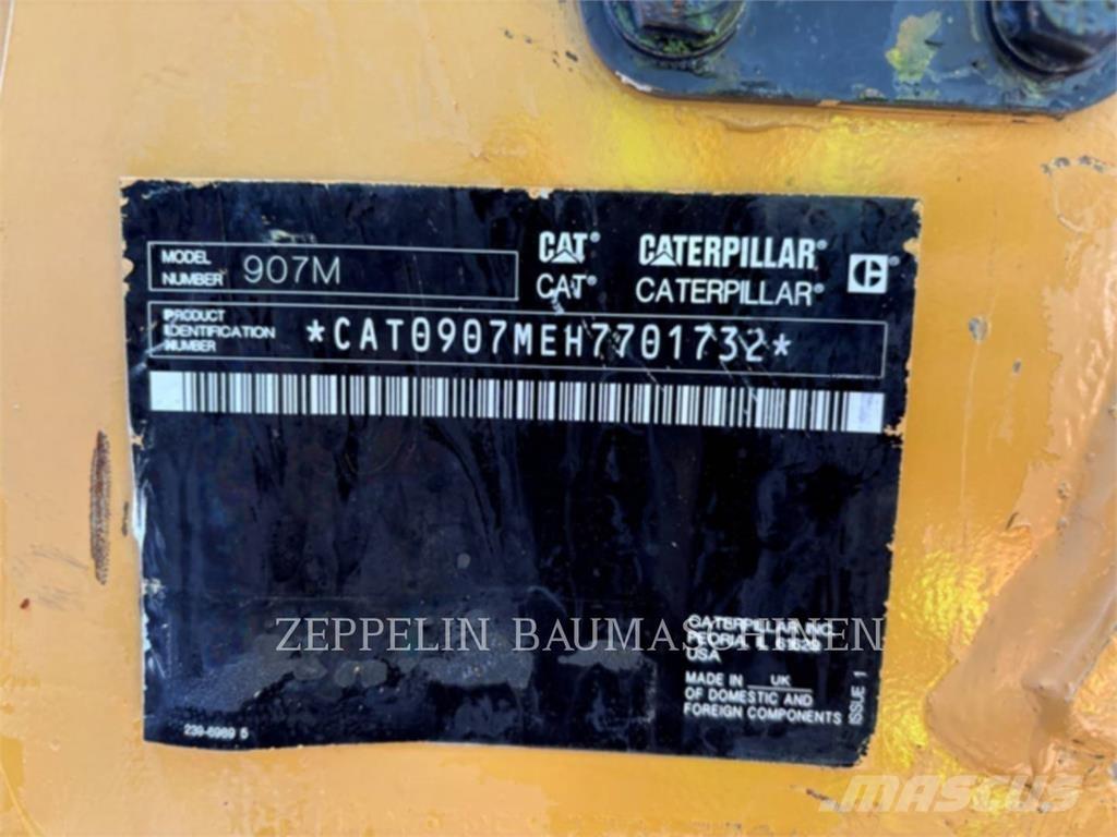 CAT 907M Naudoti ratiniai krautuvai