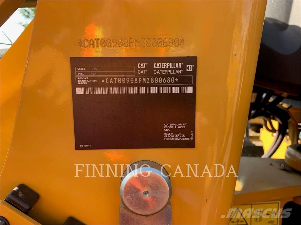 CAT 908 Naudoti ratiniai krautuvai