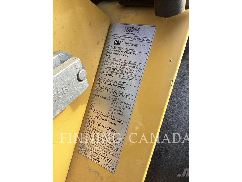 CAT 908 Naudoti ratiniai krautuvai