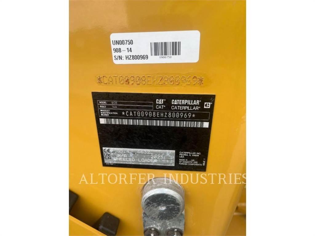 CAT 908-14 Naudoti ratiniai krautuvai