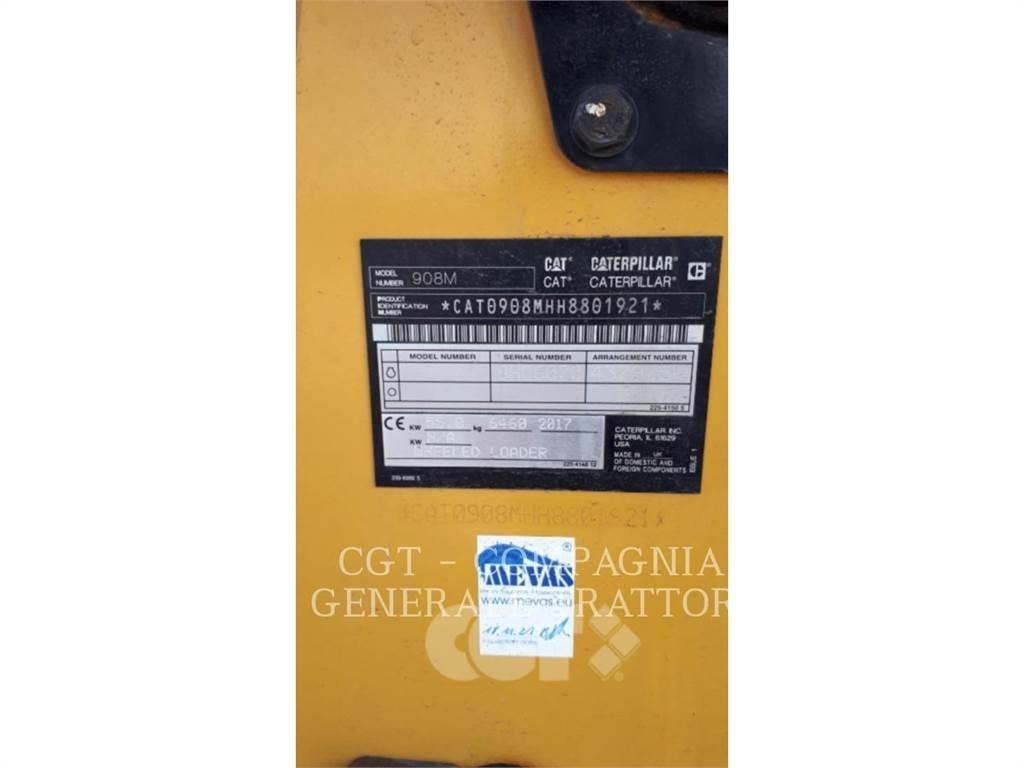 CAT 908 M Naudoti ratiniai krautuvai