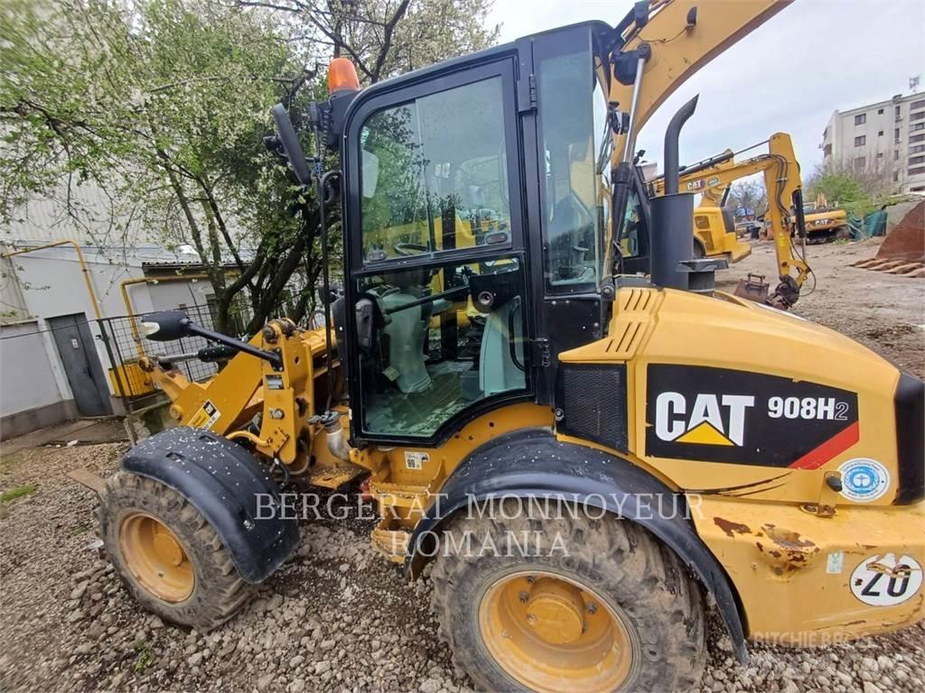 CAT 908H2 Naudoti ratiniai krautuvai