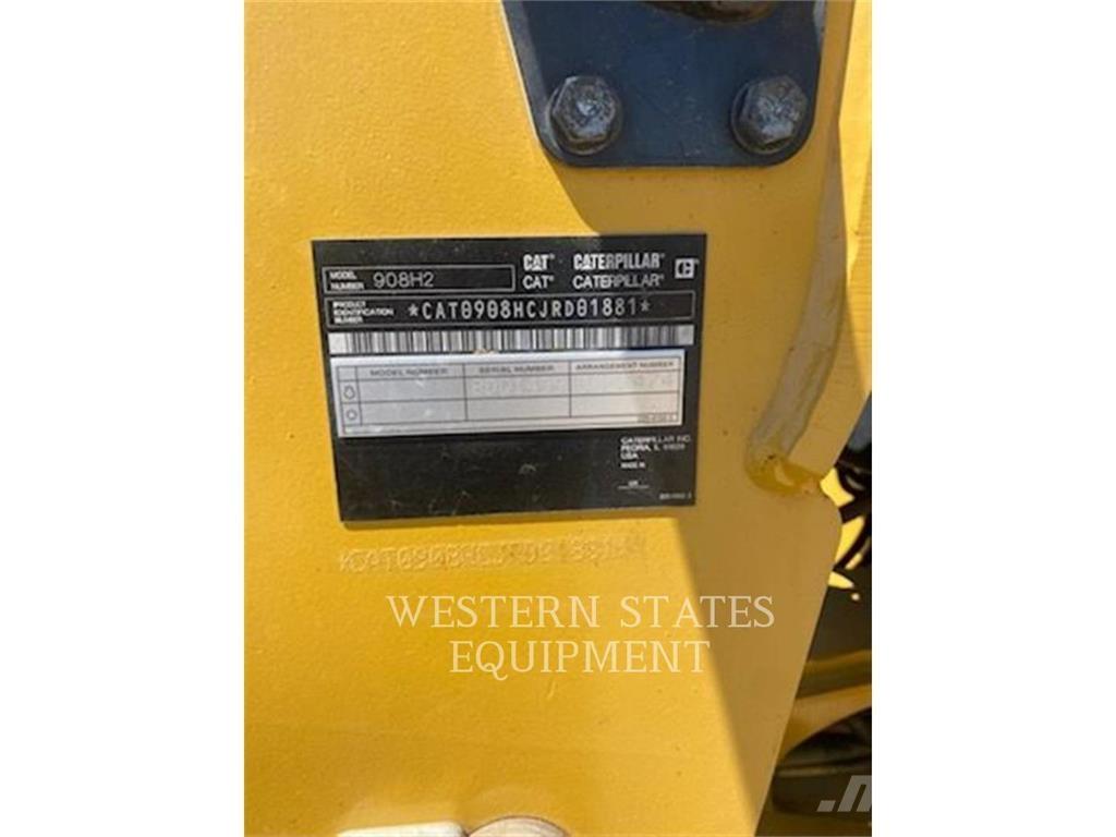 CAT 908H2 Naudoti ratiniai krautuvai