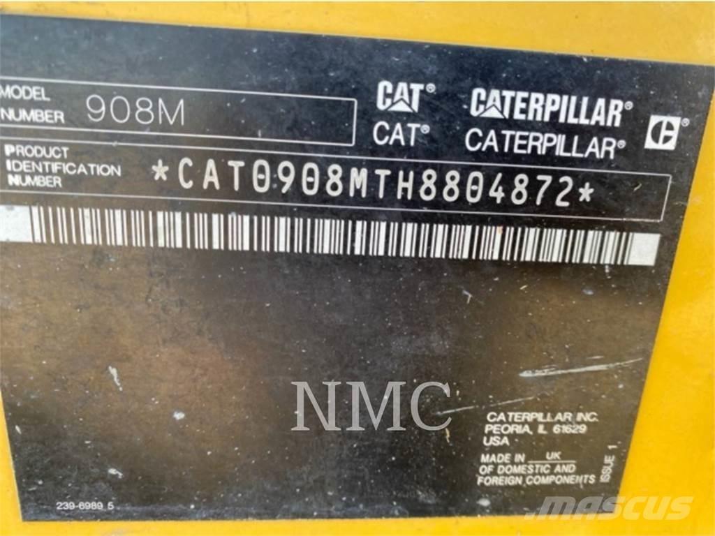 CAT 908M Naudoti ratiniai krautuvai