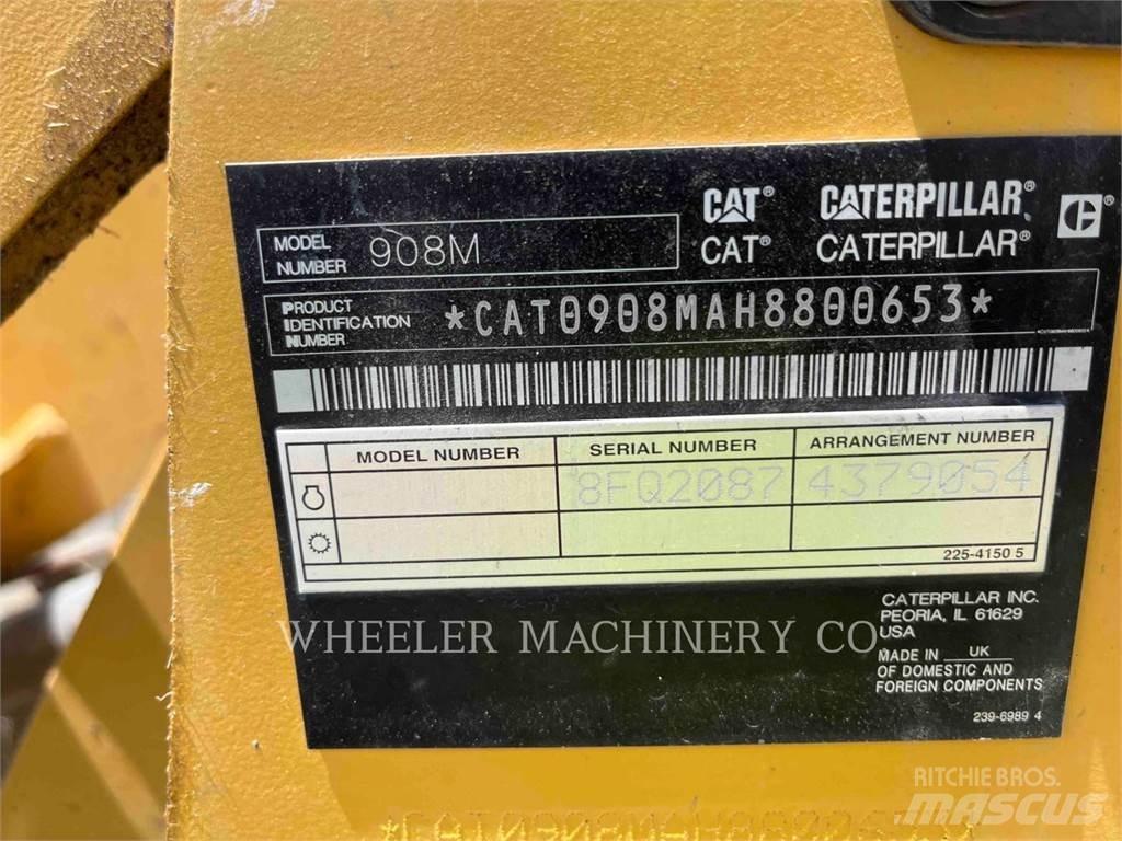CAT 908M Naudoti ratiniai krautuvai