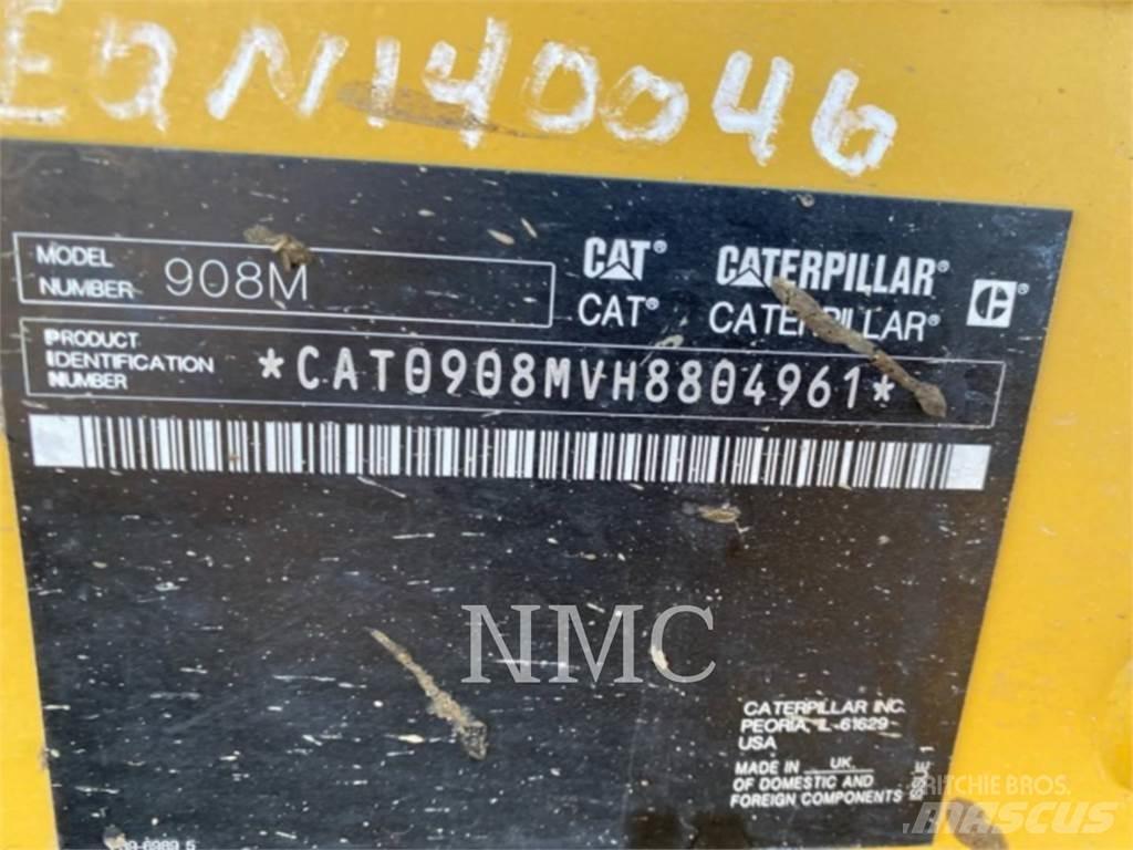 CAT 908M Naudoti ratiniai krautuvai