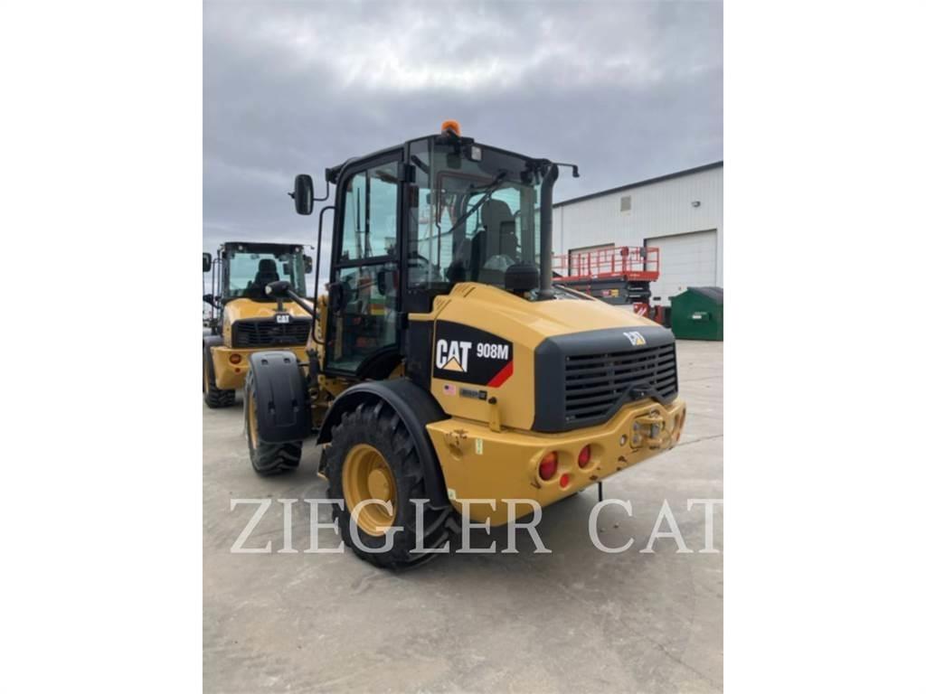 CAT 908M Naudoti ratiniai krautuvai