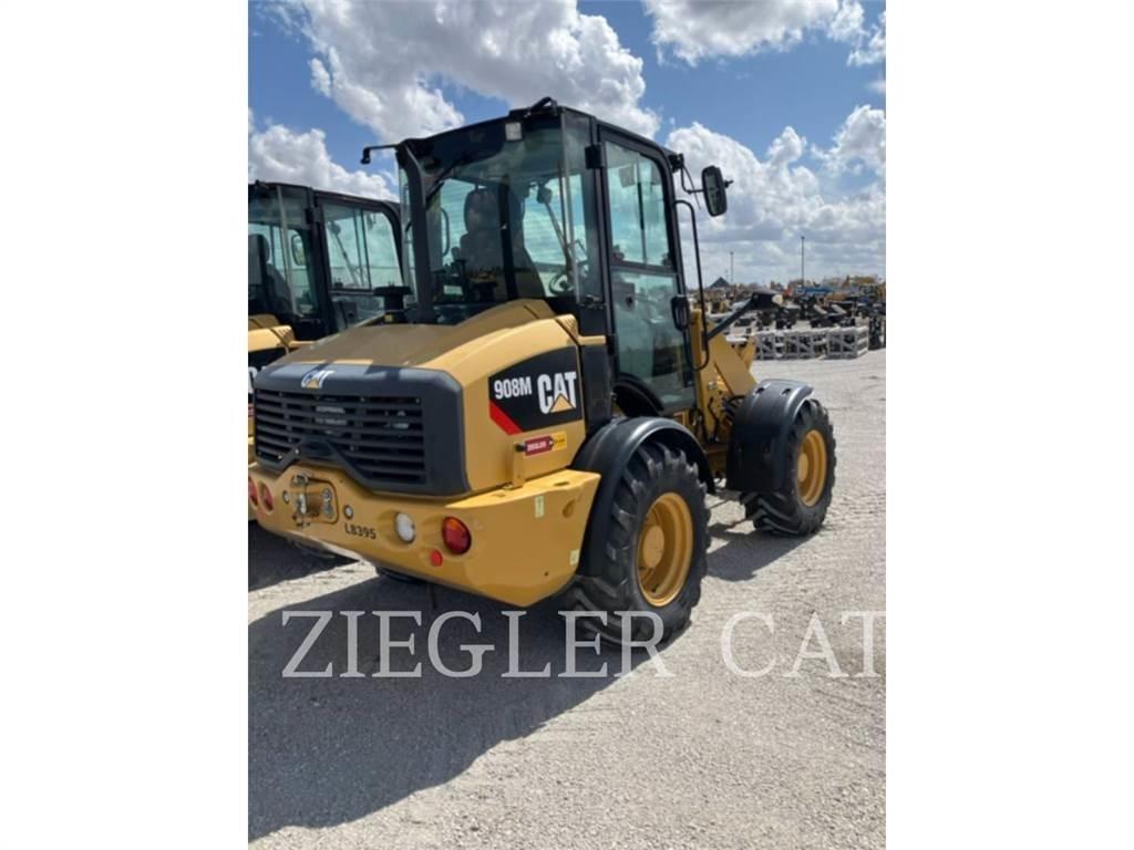 CAT 908M Naudoti ratiniai krautuvai