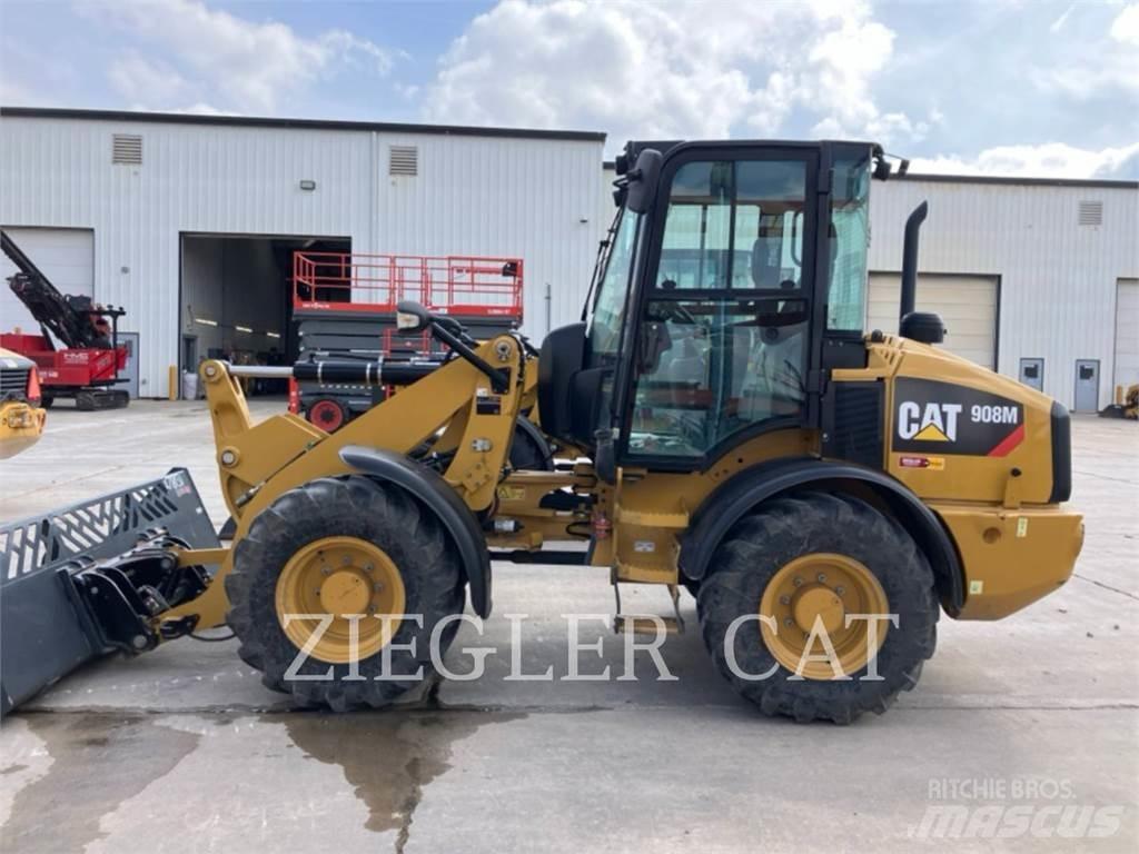 CAT 908M Naudoti ratiniai krautuvai