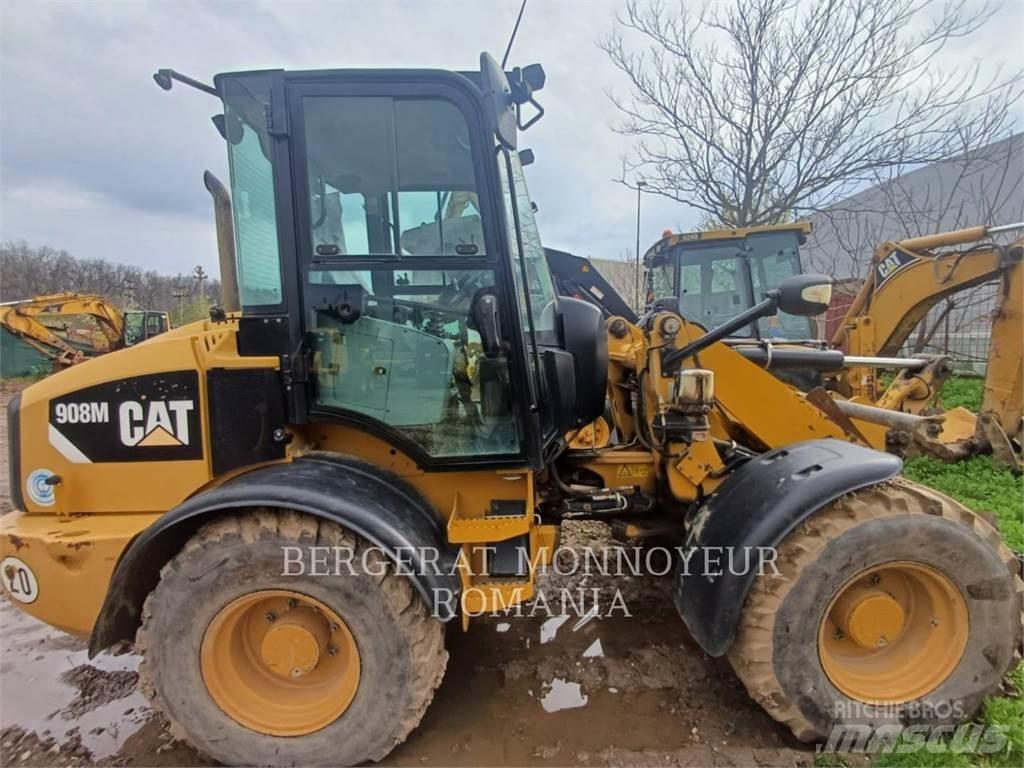 CAT 908M Naudoti ratiniai krautuvai