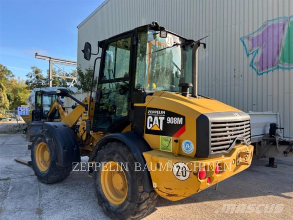 CAT 908M Naudoti ratiniai krautuvai