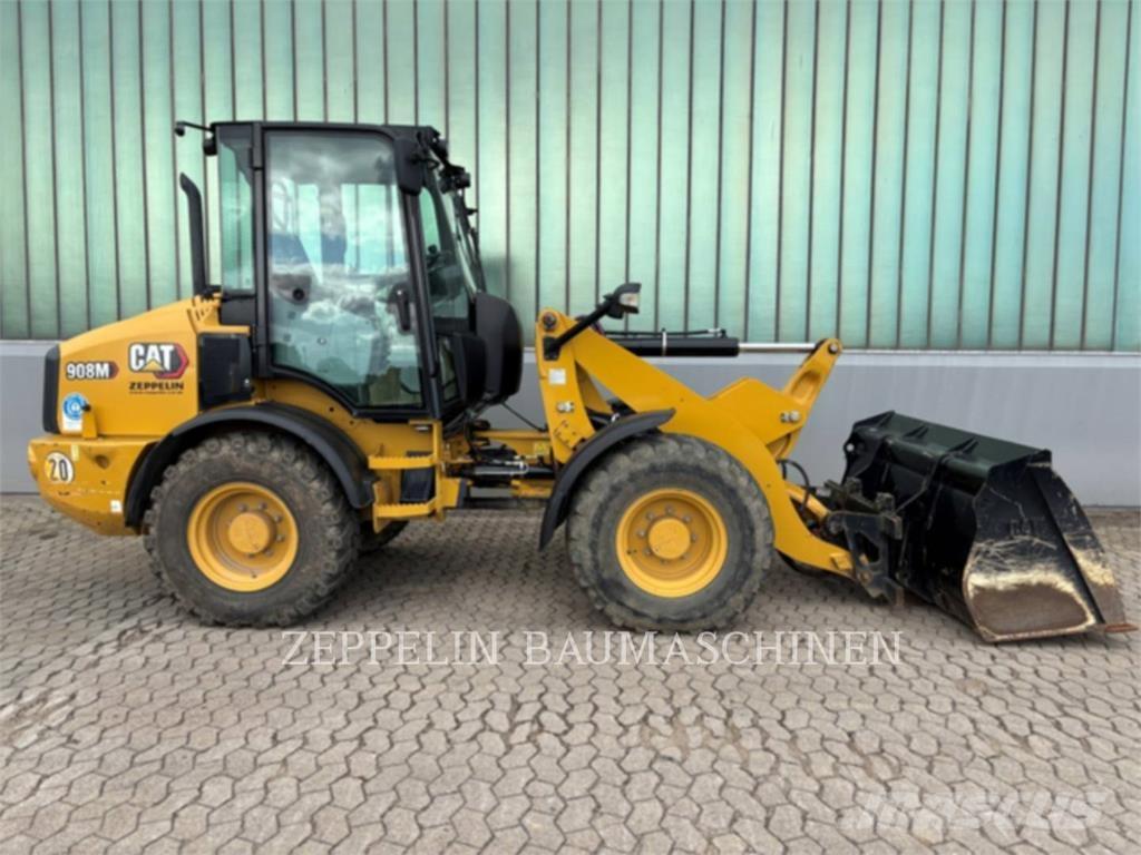 CAT 908M Naudoti ratiniai krautuvai