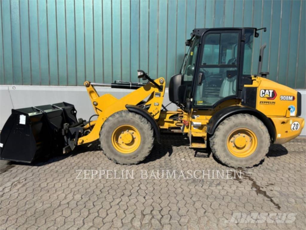 CAT 908M Naudoti ratiniai krautuvai