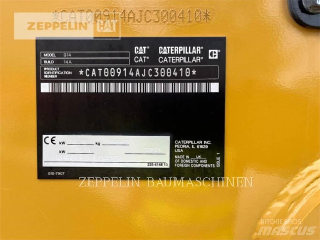 CAT 914-14A Naudoti ratiniai krautuvai