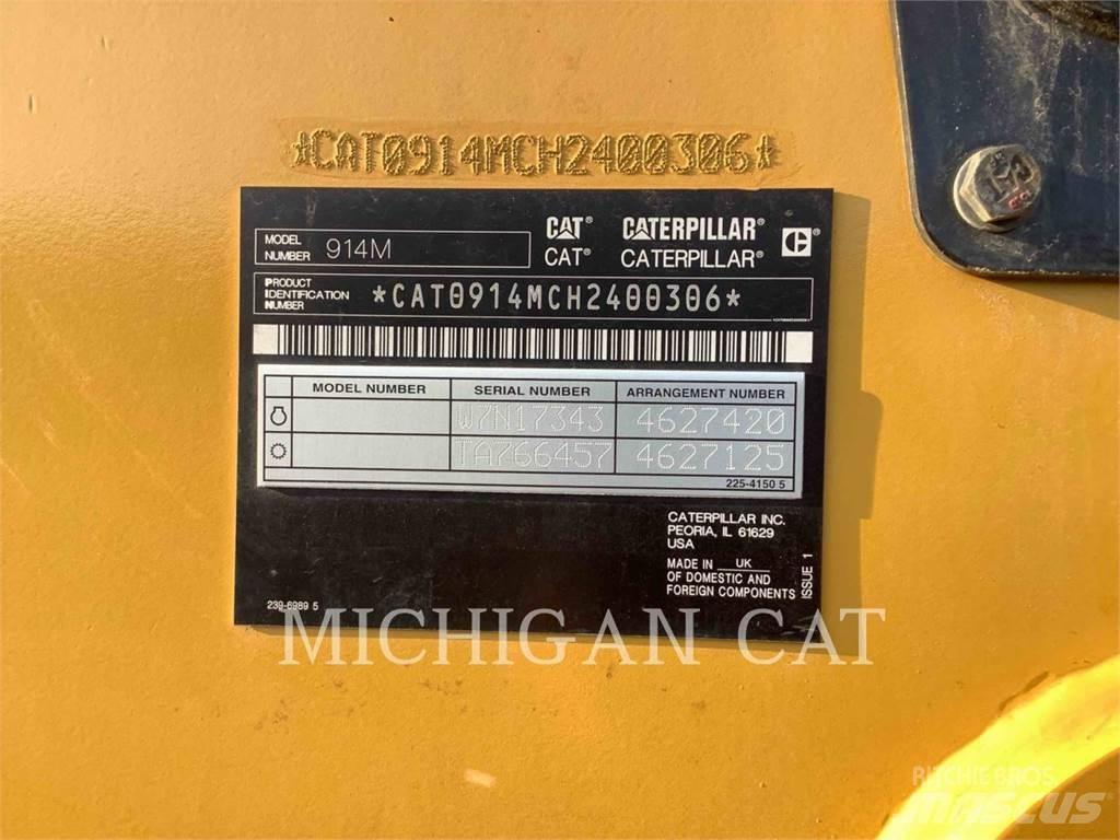 CAT 914M ARQ Naudoti ratiniai krautuvai