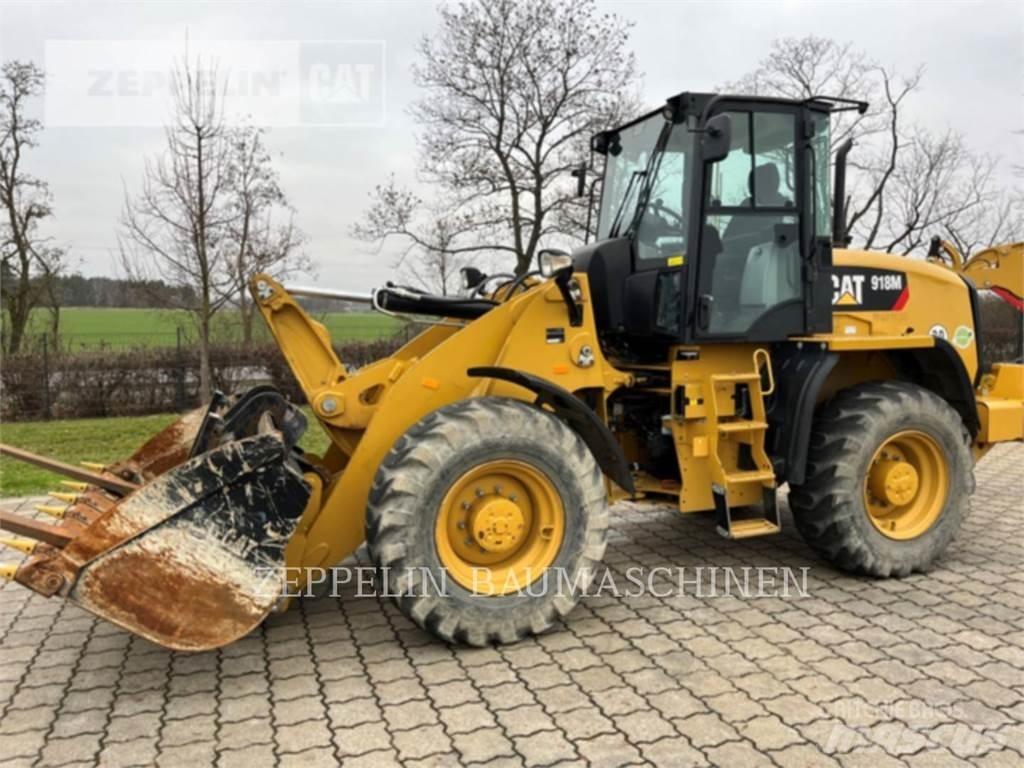 CAT 918M Naudoti ratiniai krautuvai