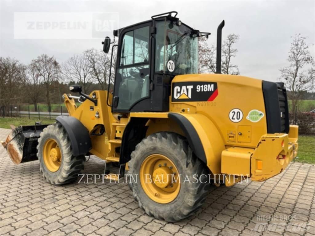 CAT 918M Naudoti ratiniai krautuvai
